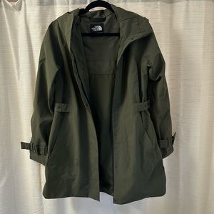 Northface trench coat